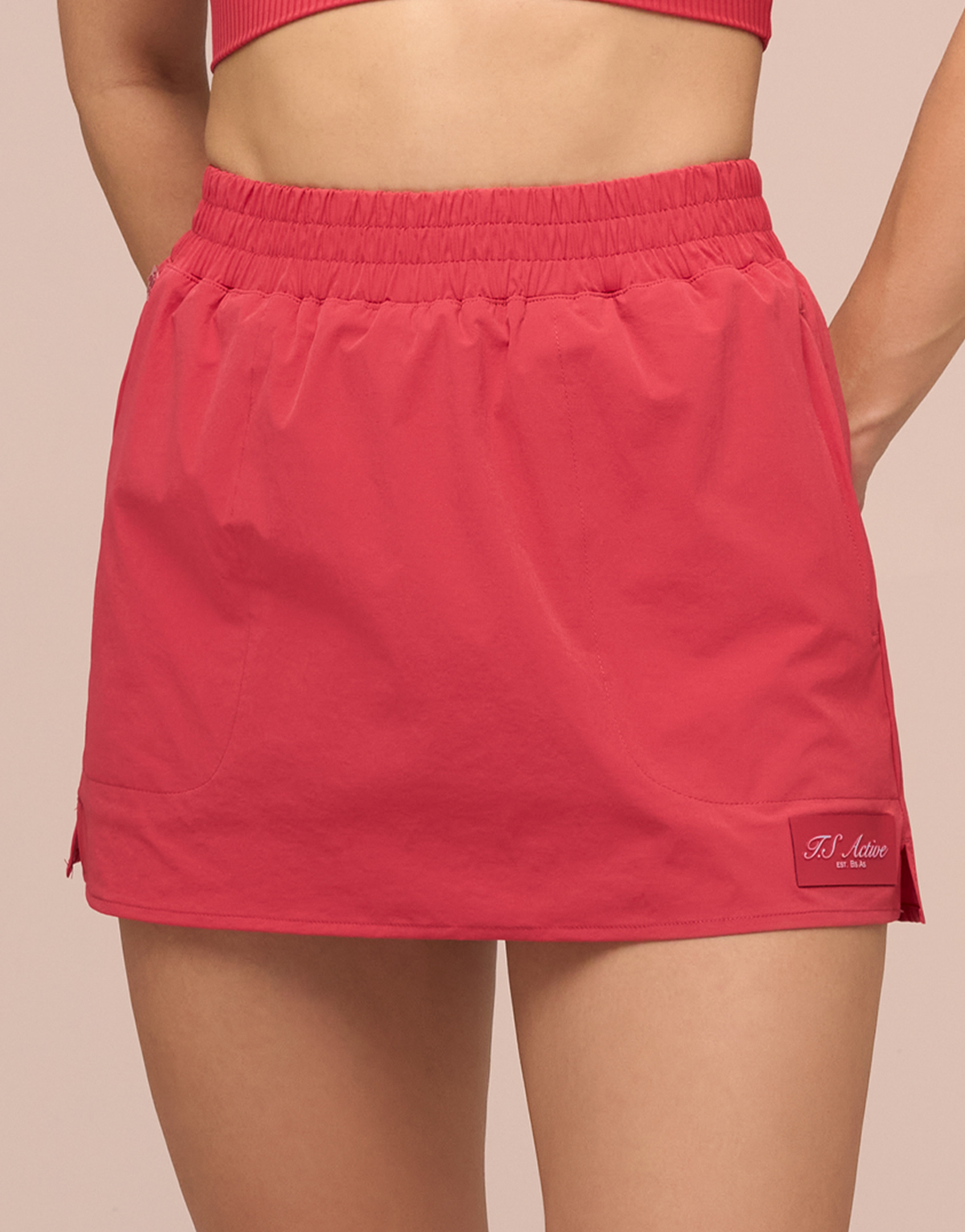 SPRING CORAL SKIRT