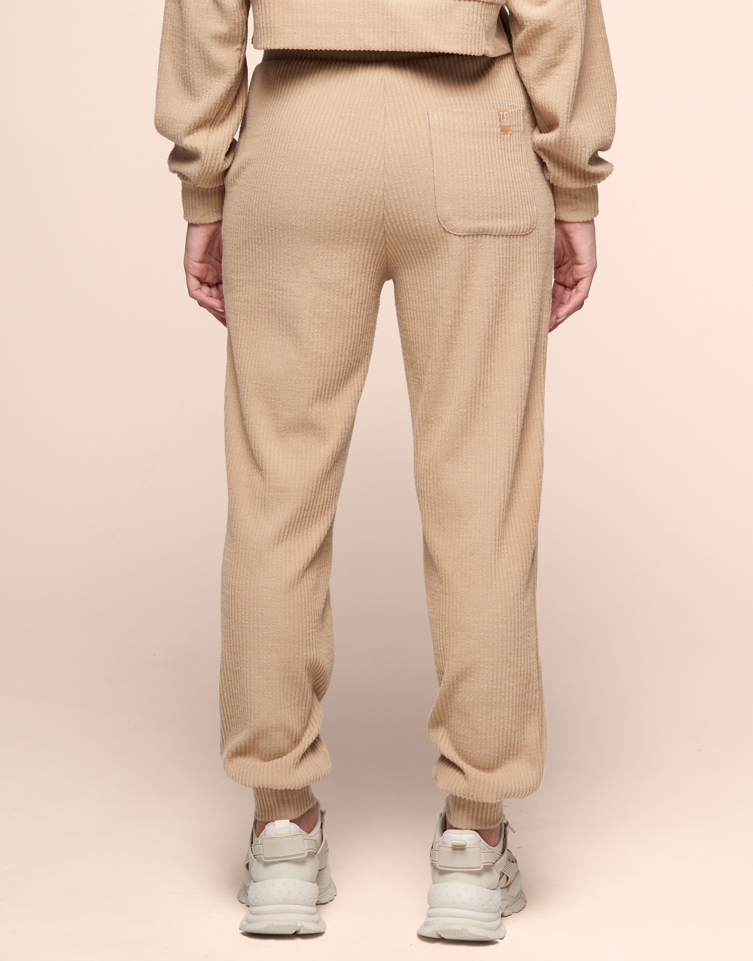 KNIT BROWN JOGGER