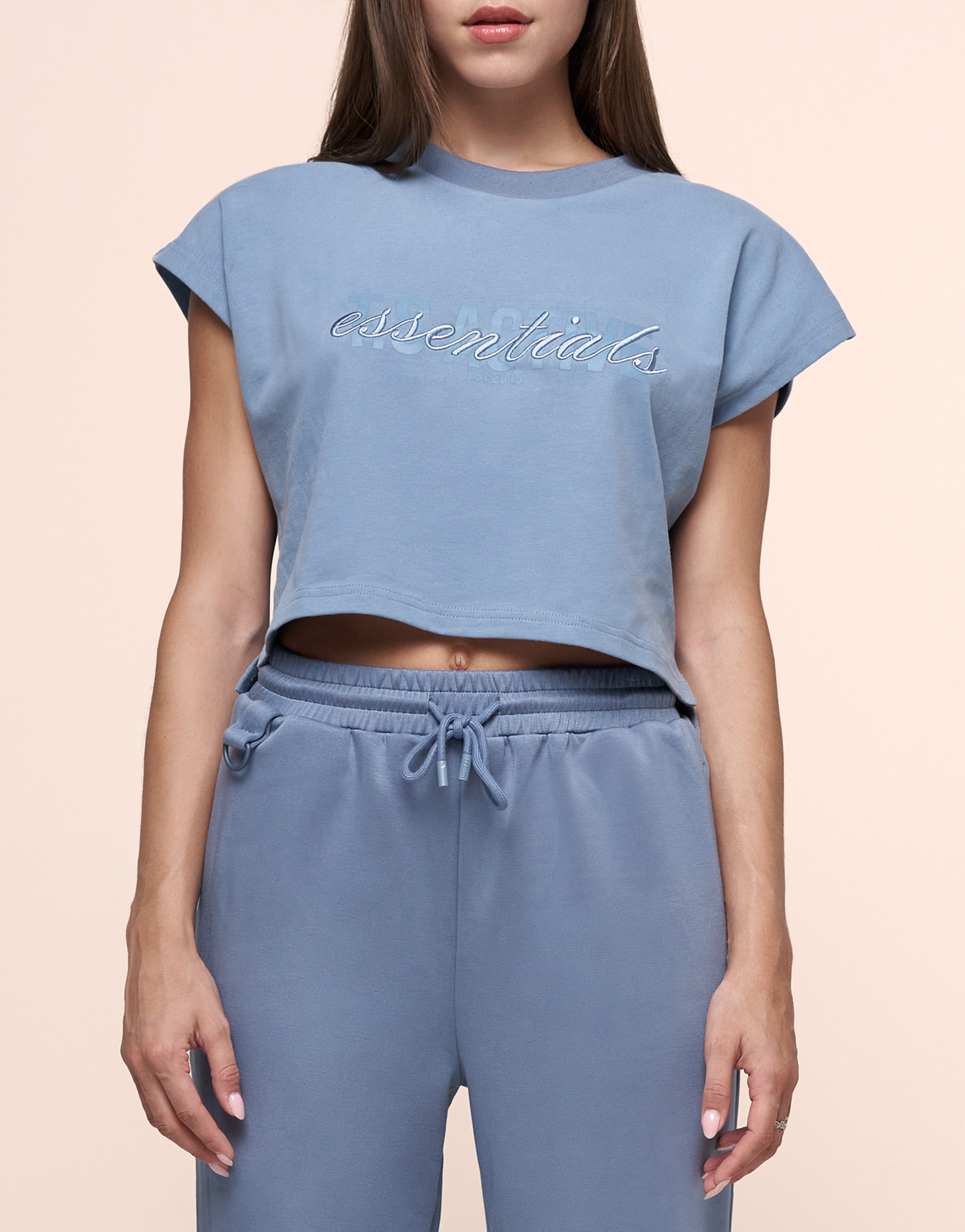 ALPHINE BLUE SPACE TEE