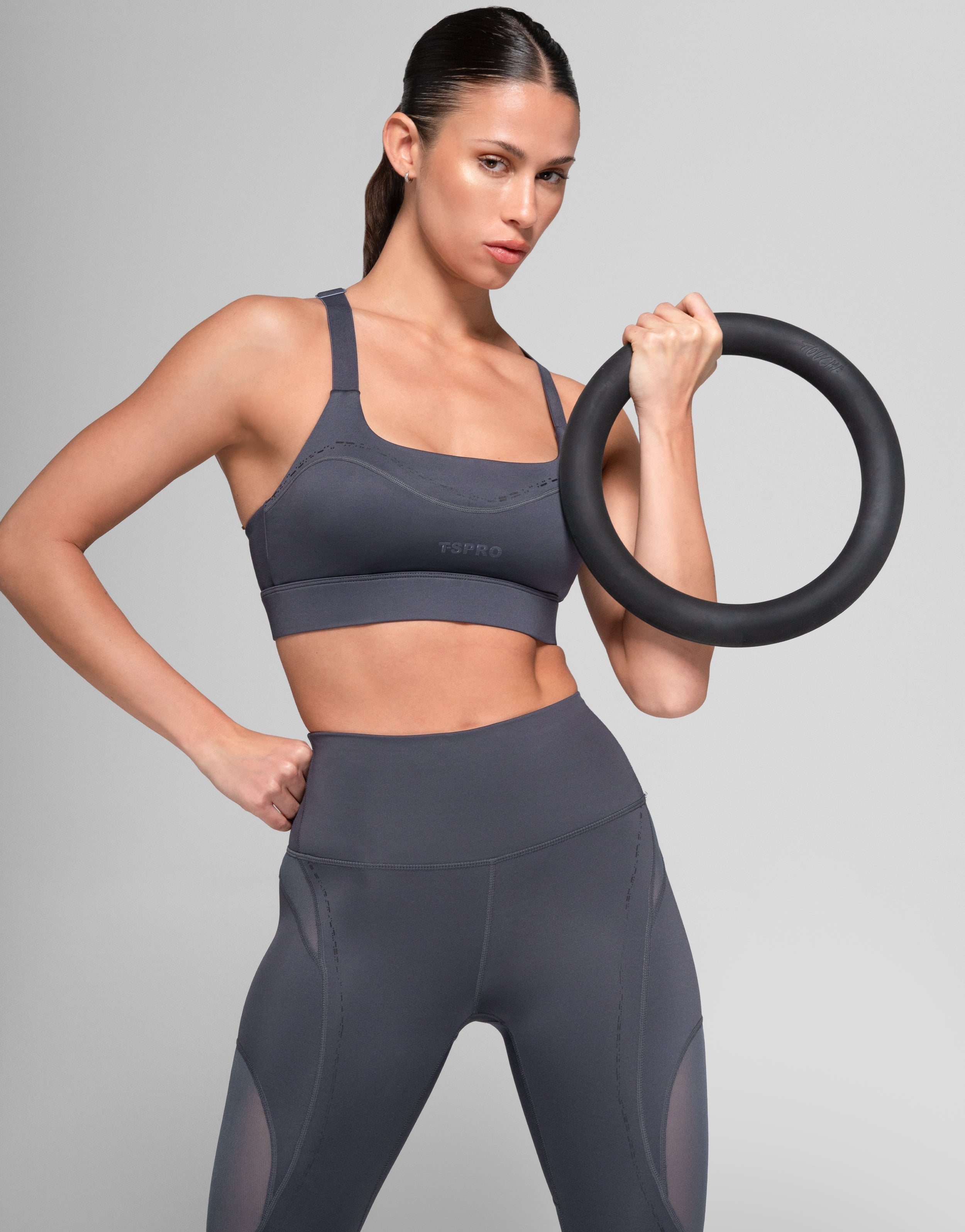 PRO GREY MESH TOP
