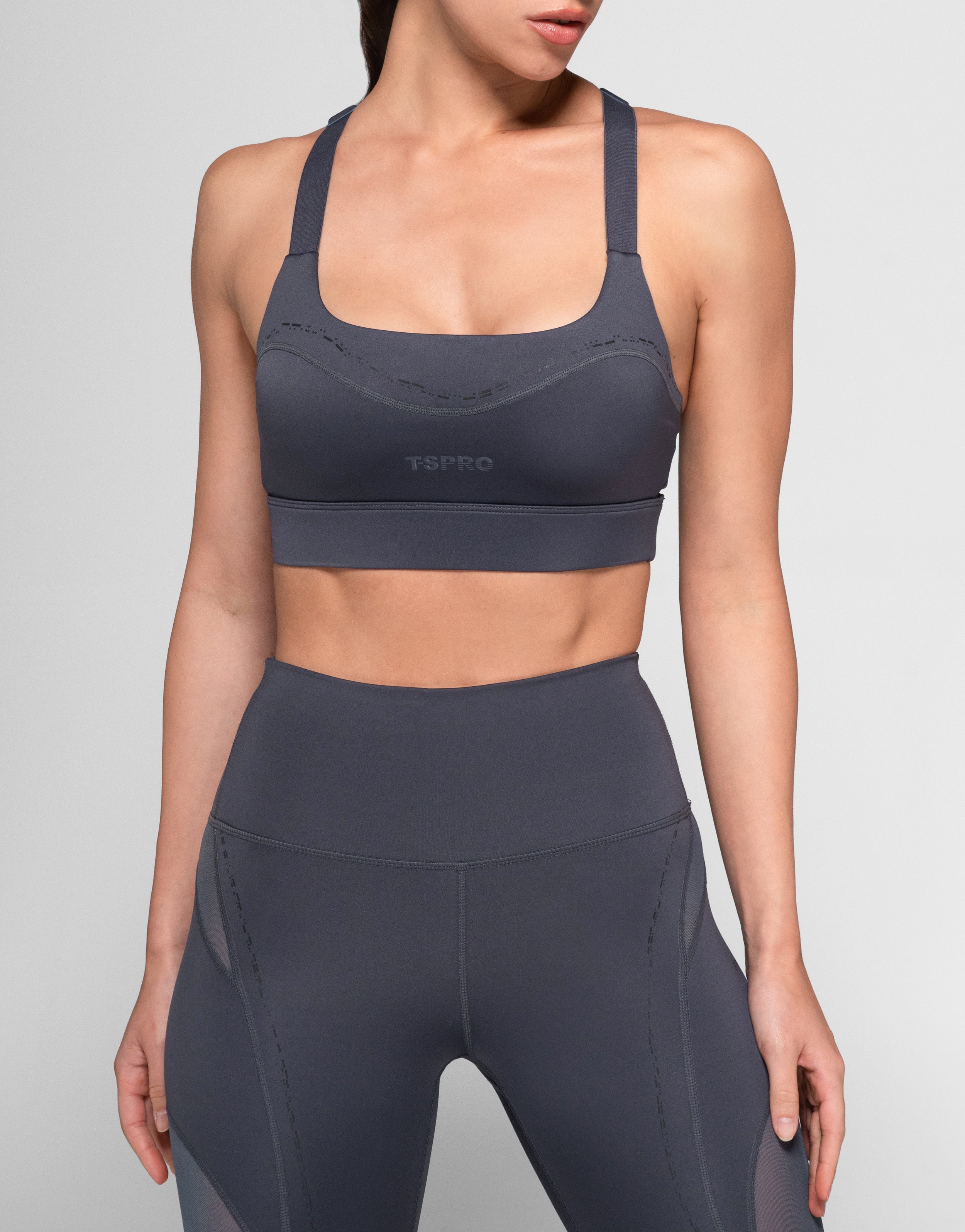 PRO GREY MESH TOP