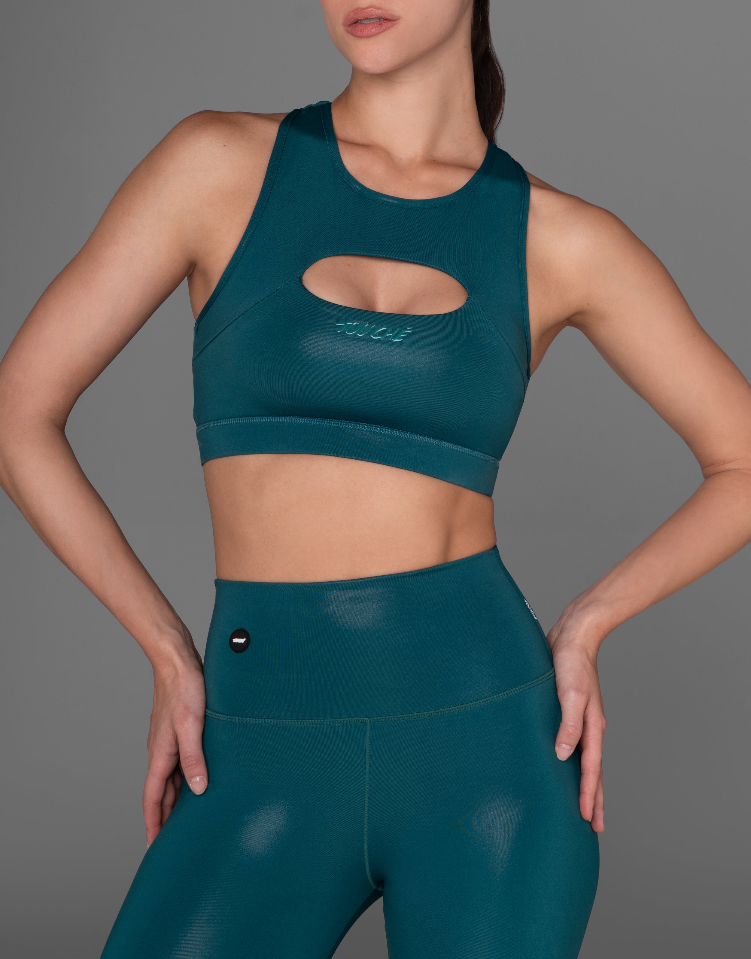 OLIVE SHINE TOP