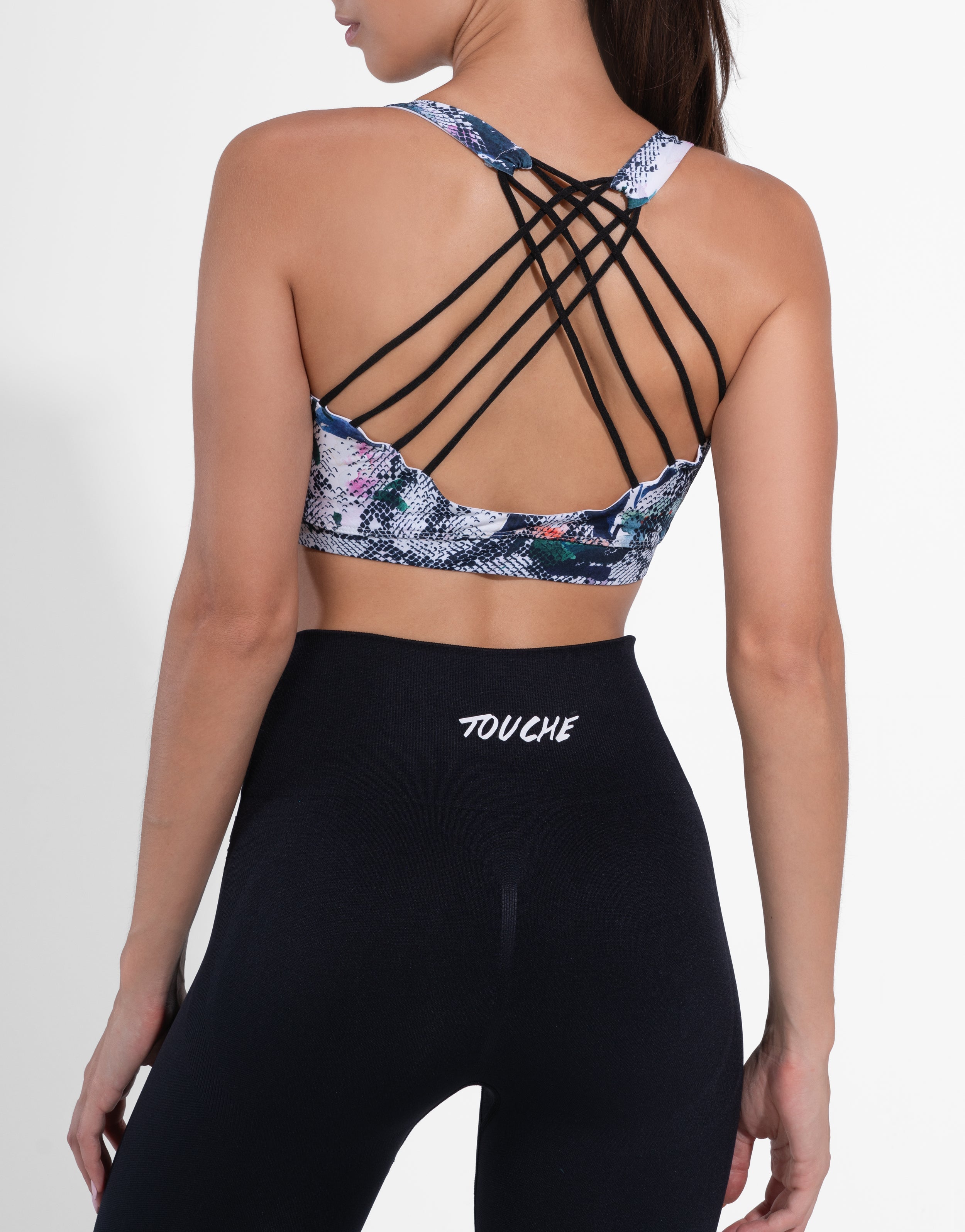 FLORAL SNAKE TOP