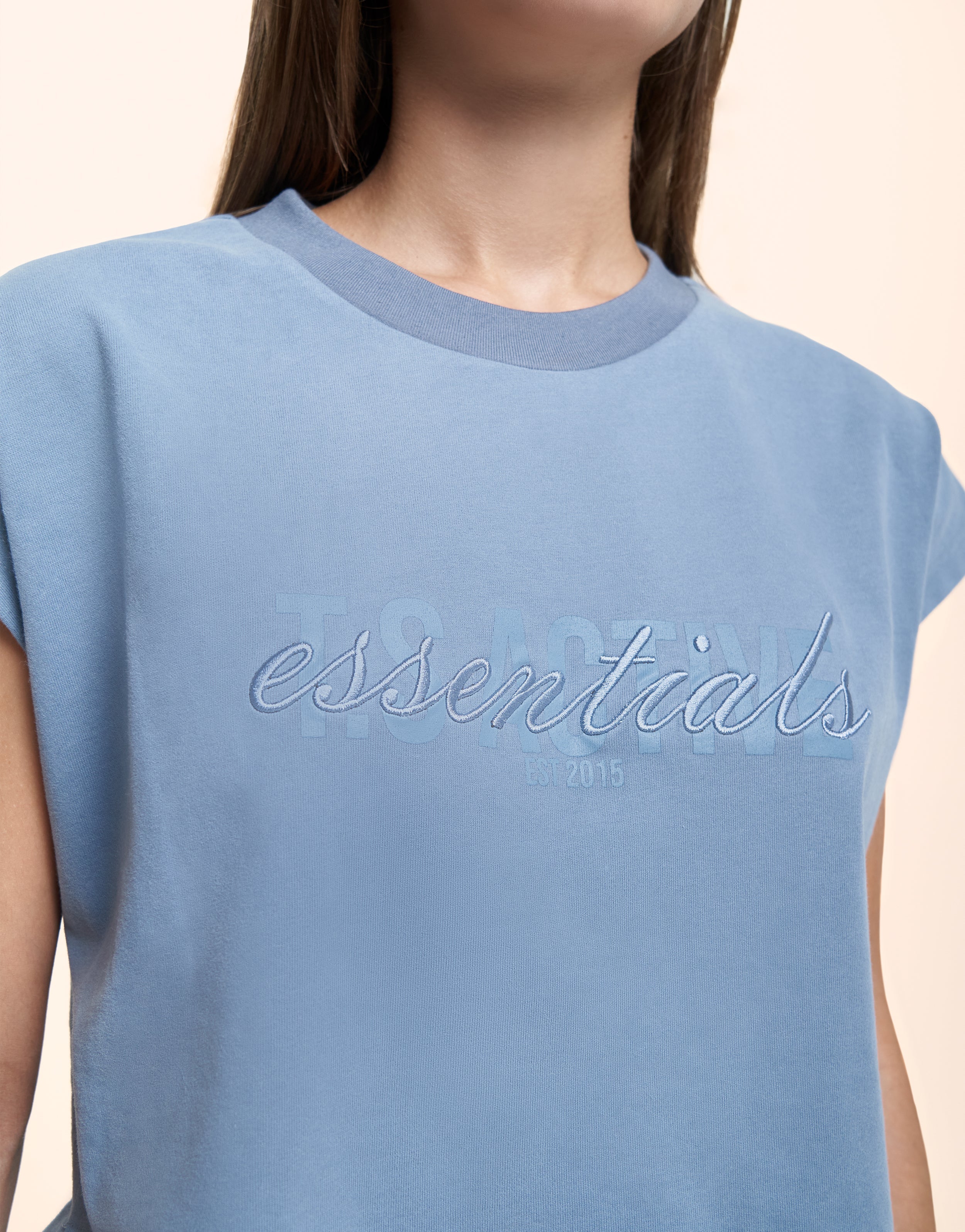 ALPHINE BLUE SPACE TEE