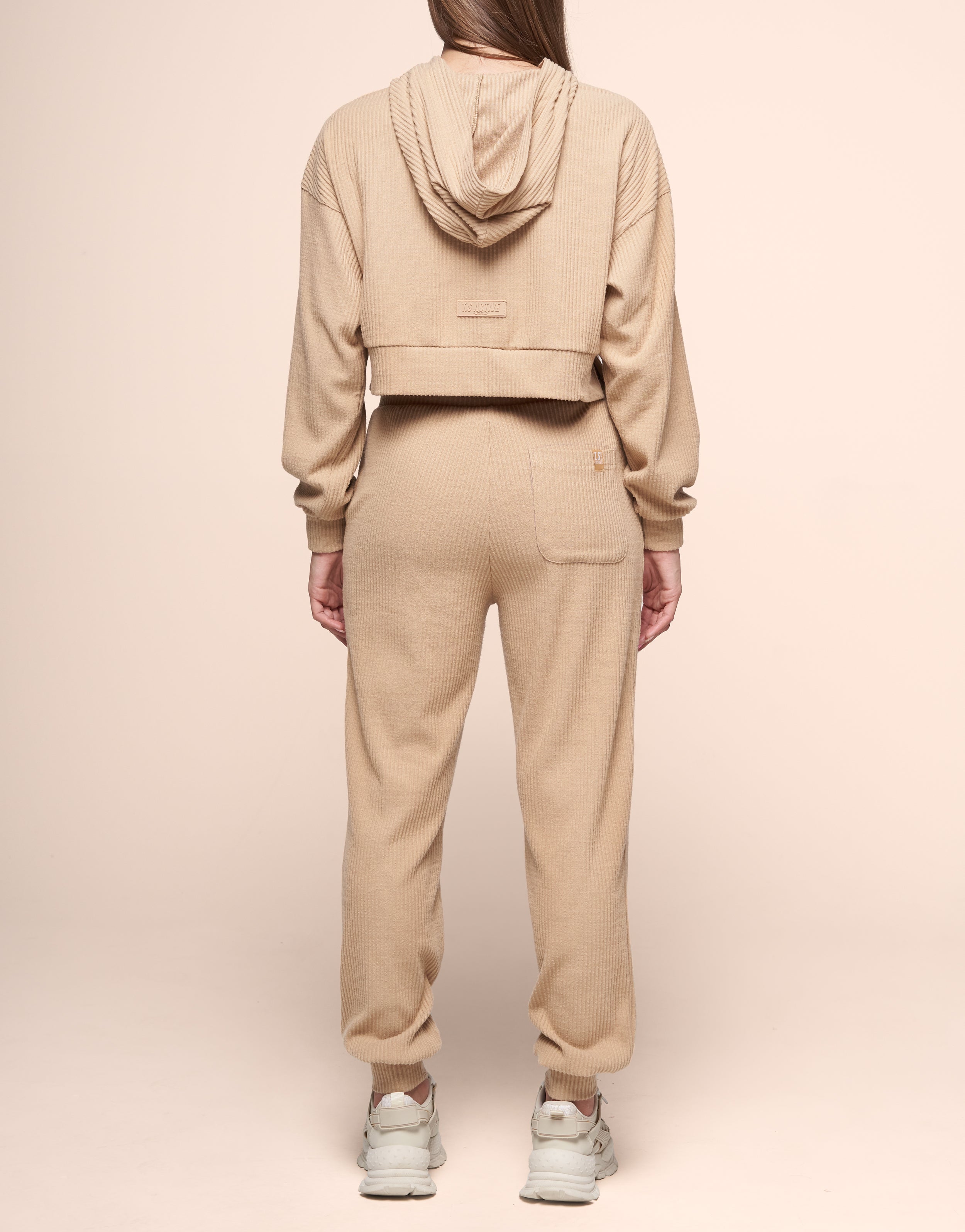 KNIT BROWN JOGGER