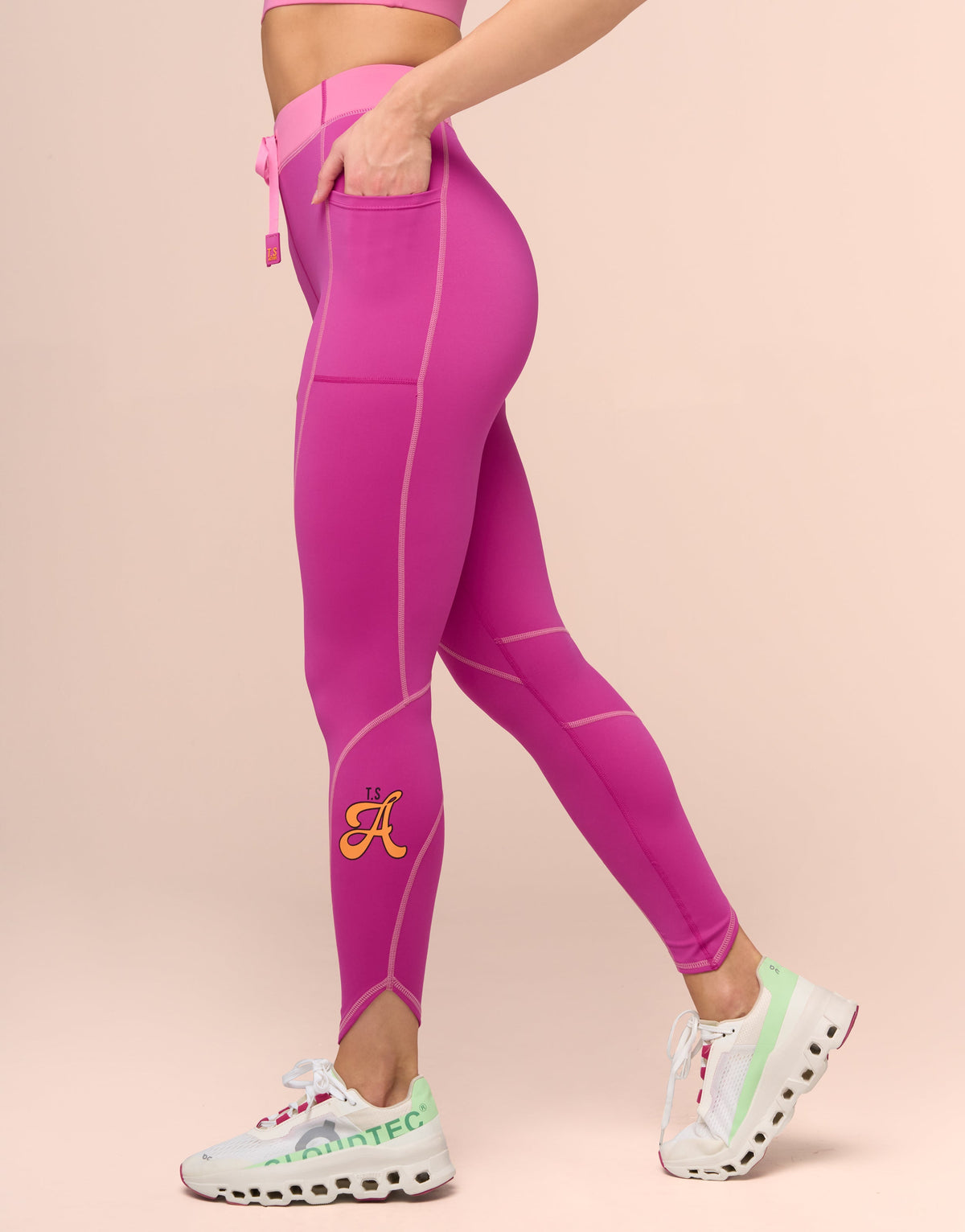 BÉISBOL CERISE LEGGING