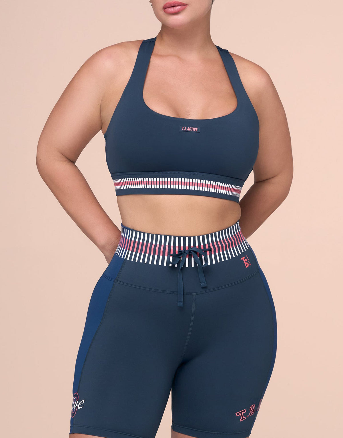 WILD PITCH NAVY TOP