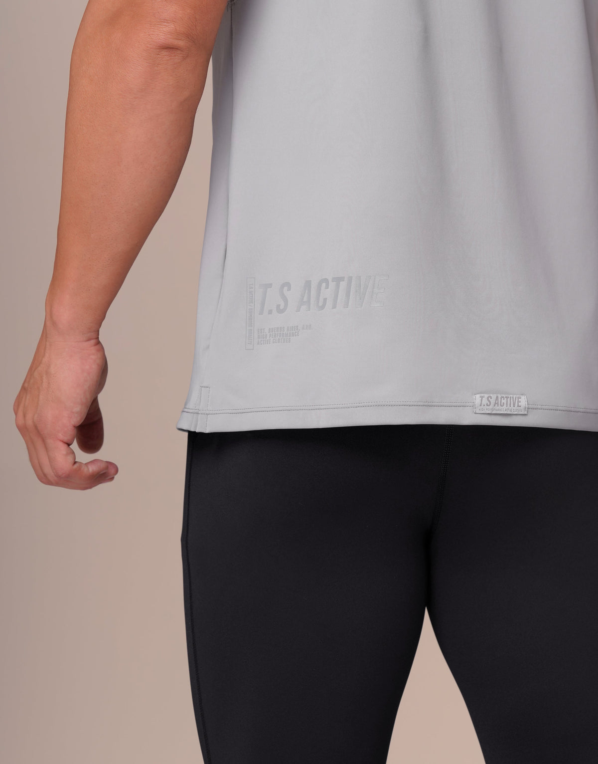 MUSCLE GREY TEE