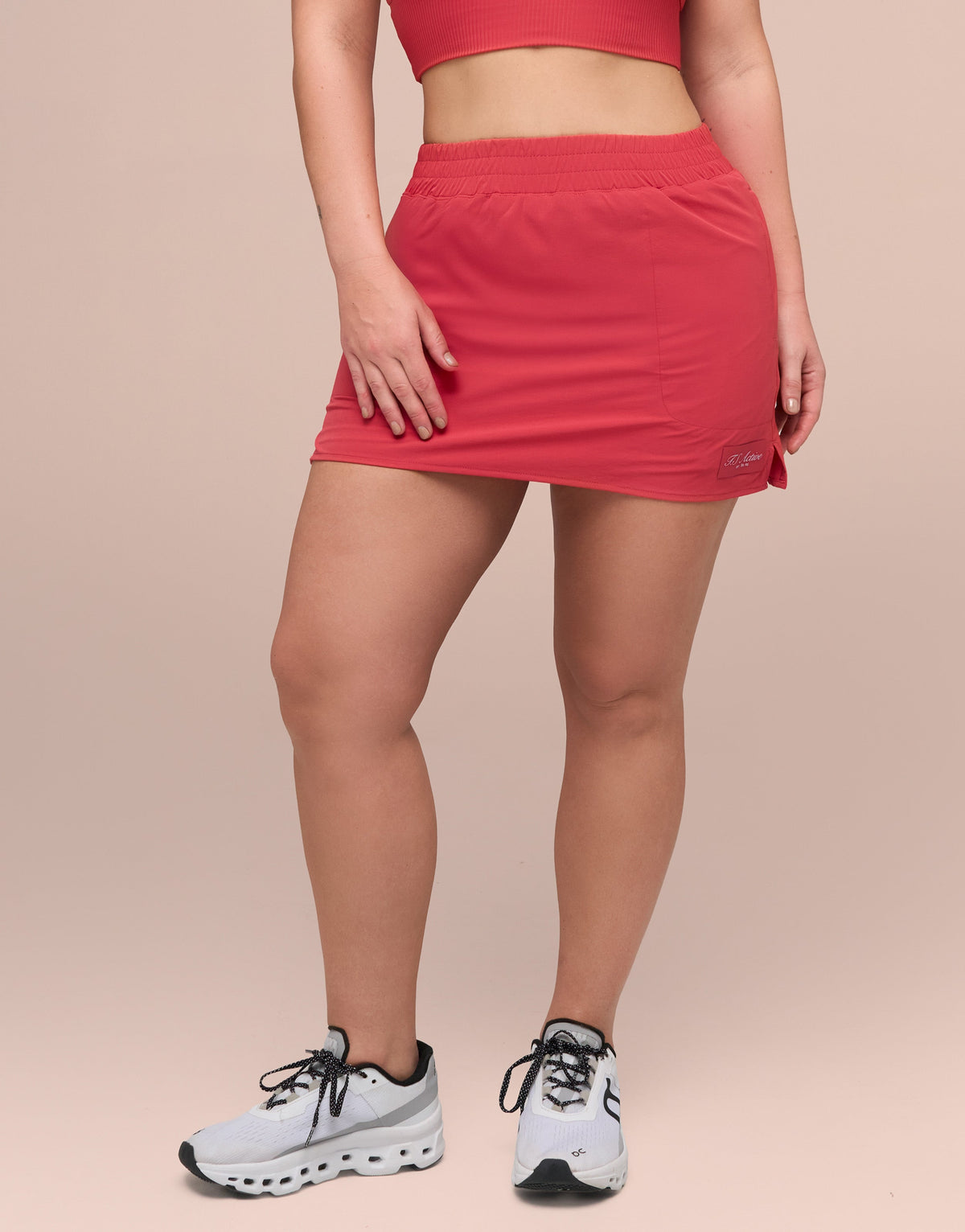 SPRING CORAL SKIRT