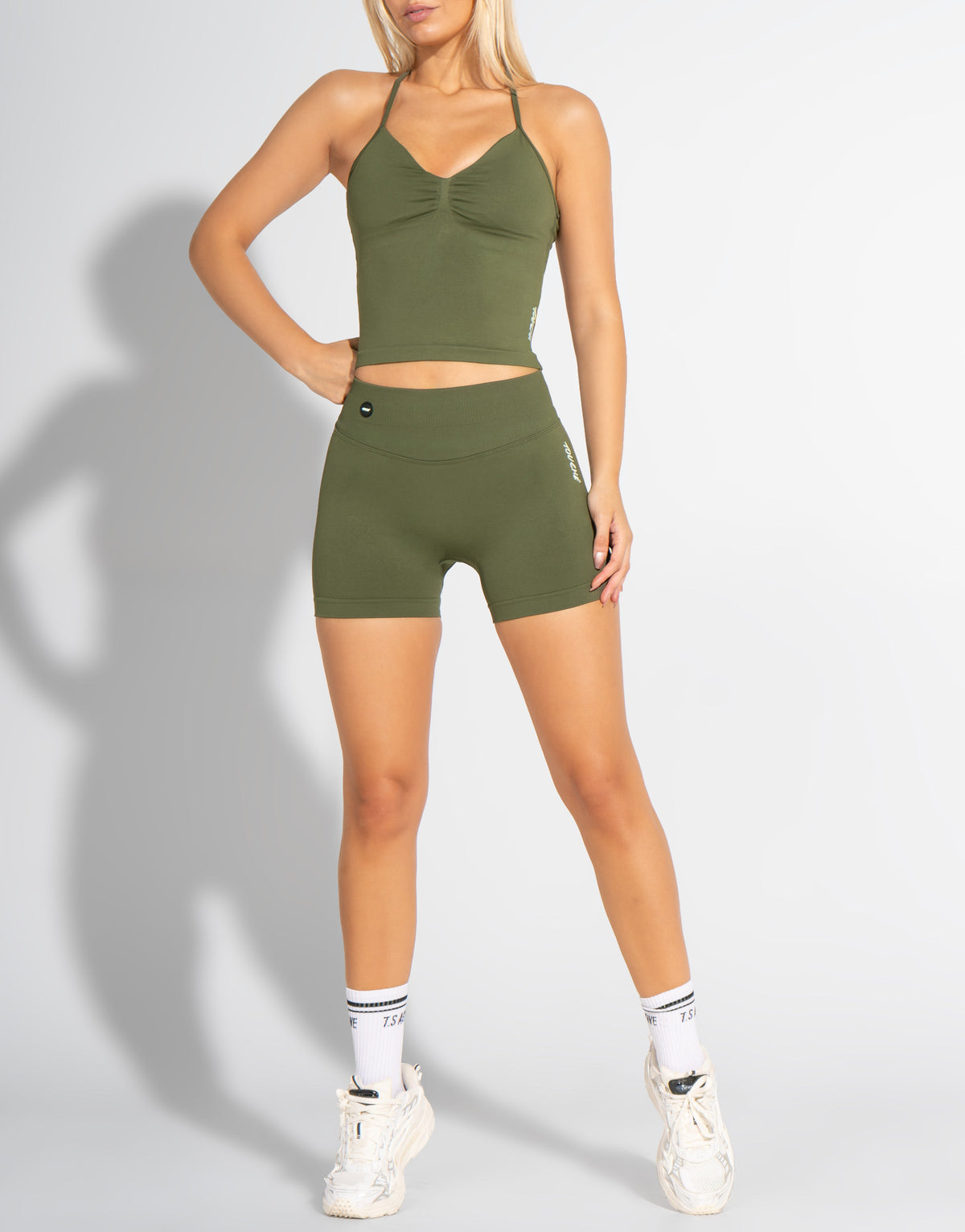 FORCE GREEN SHORT SEAMLESS