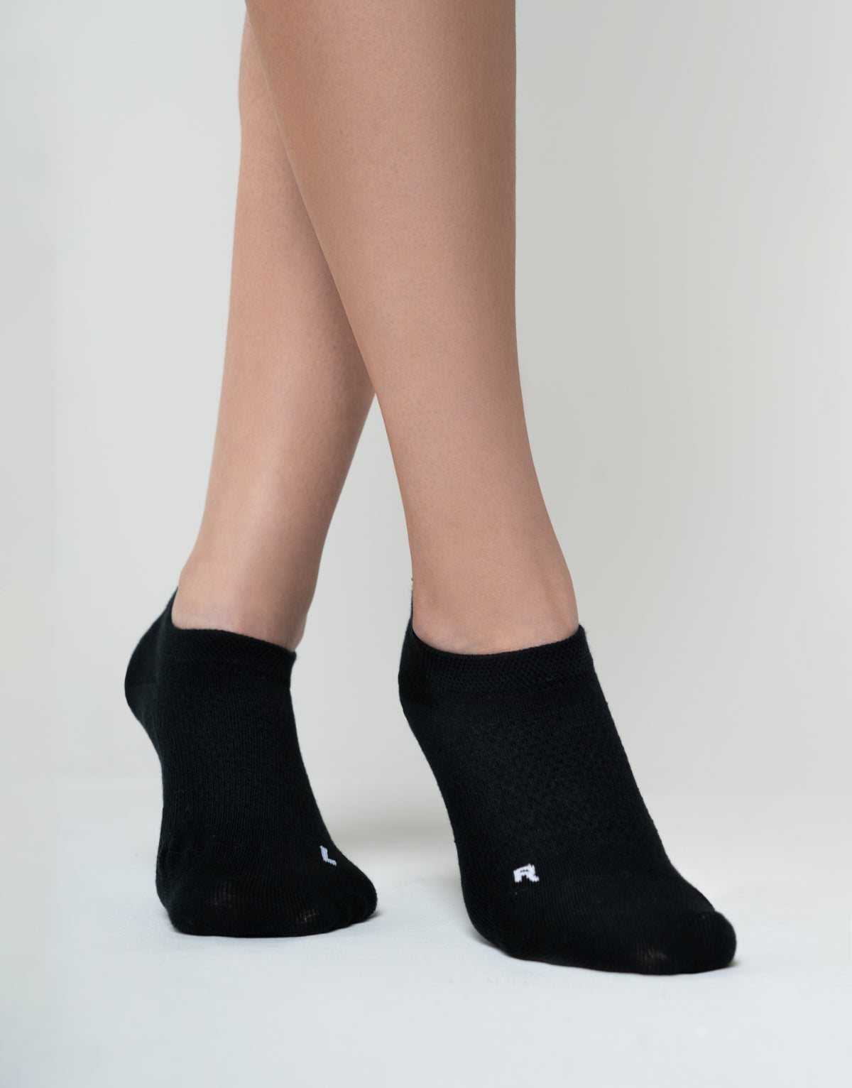 BLACK SHORT SOCKS X2