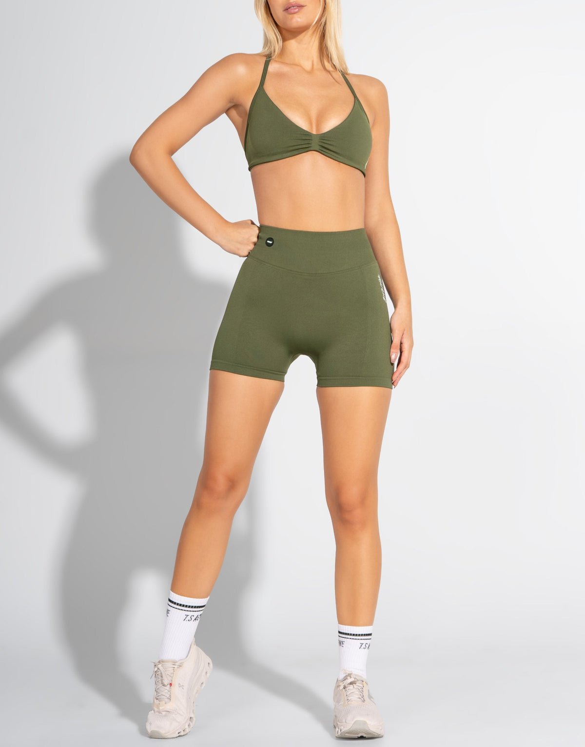 PRISM GREEN SHORT SEAMLESS