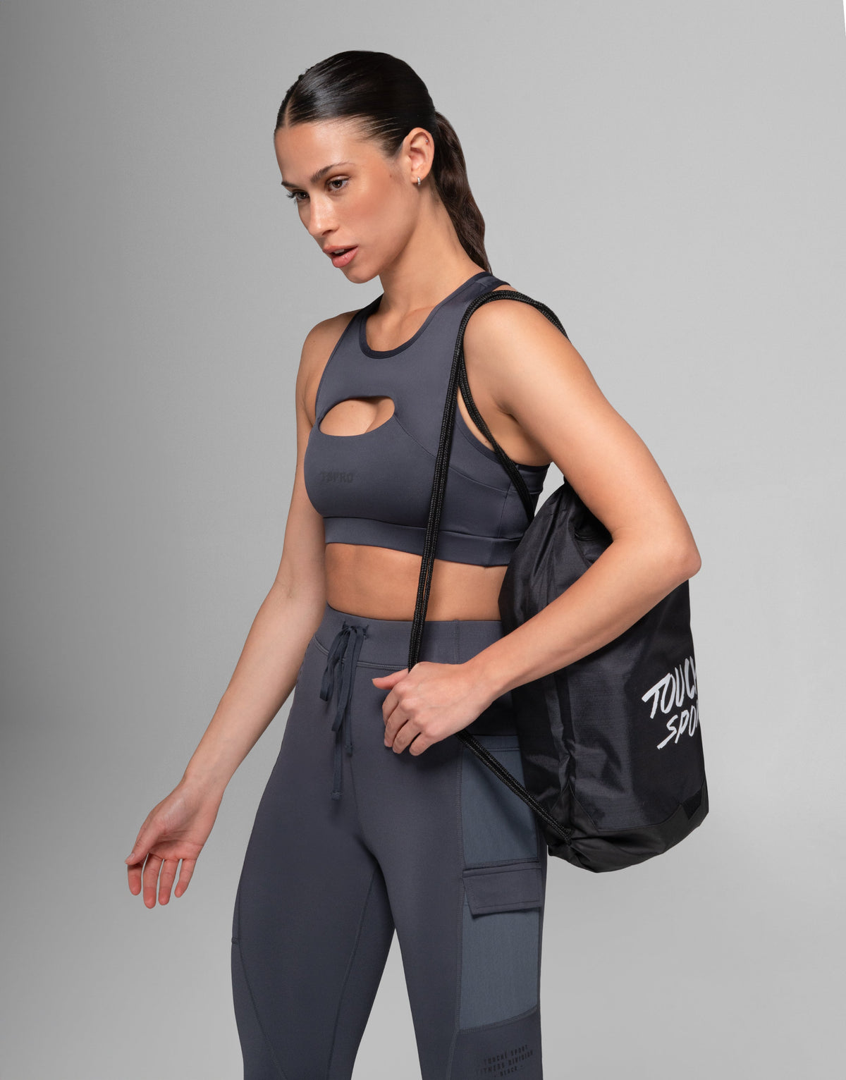 PRO GREY POCKET TOP
