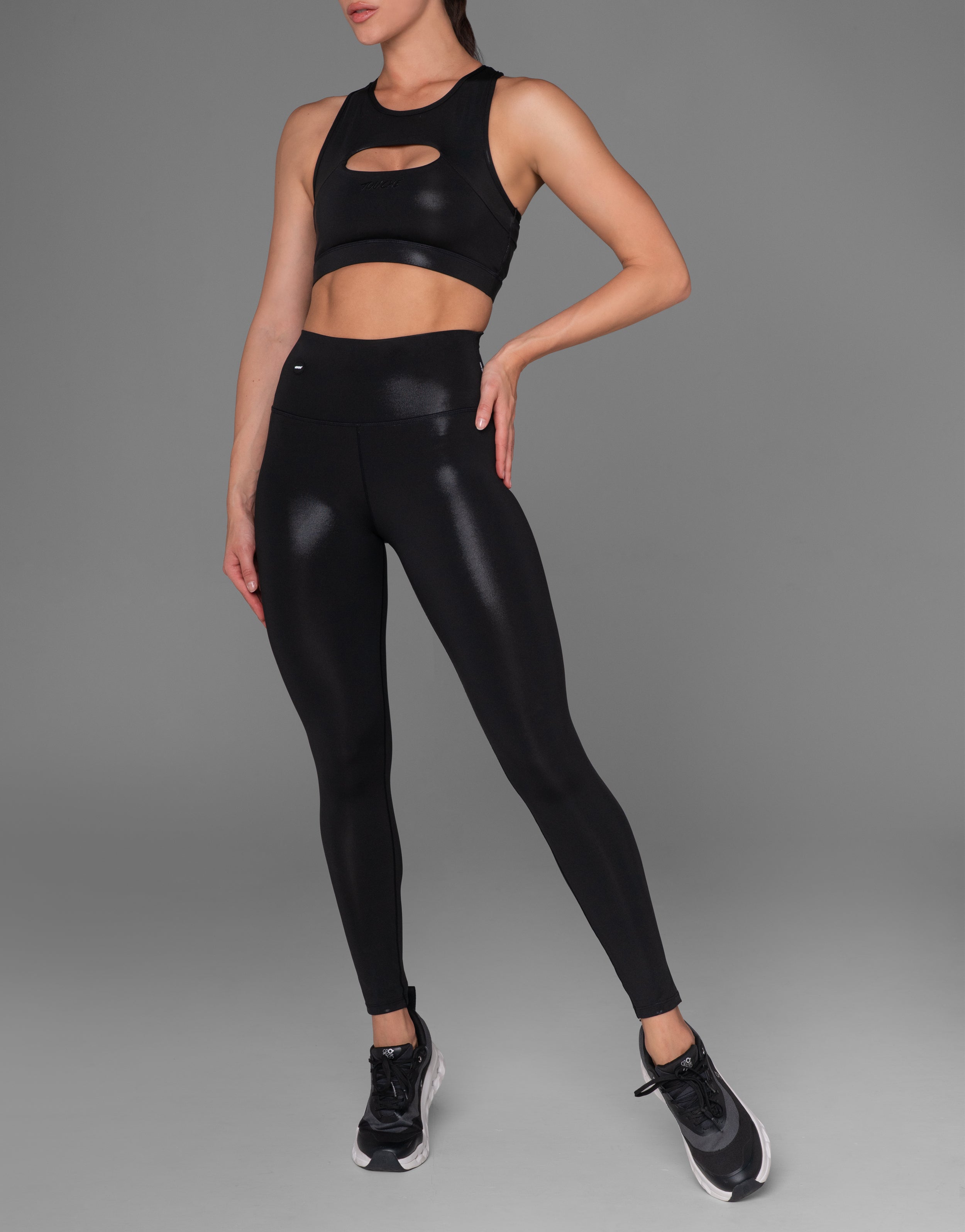 BLACK SHINE LEGGING