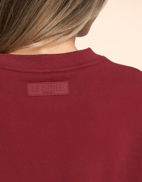 HERITAGE RED SWEATER