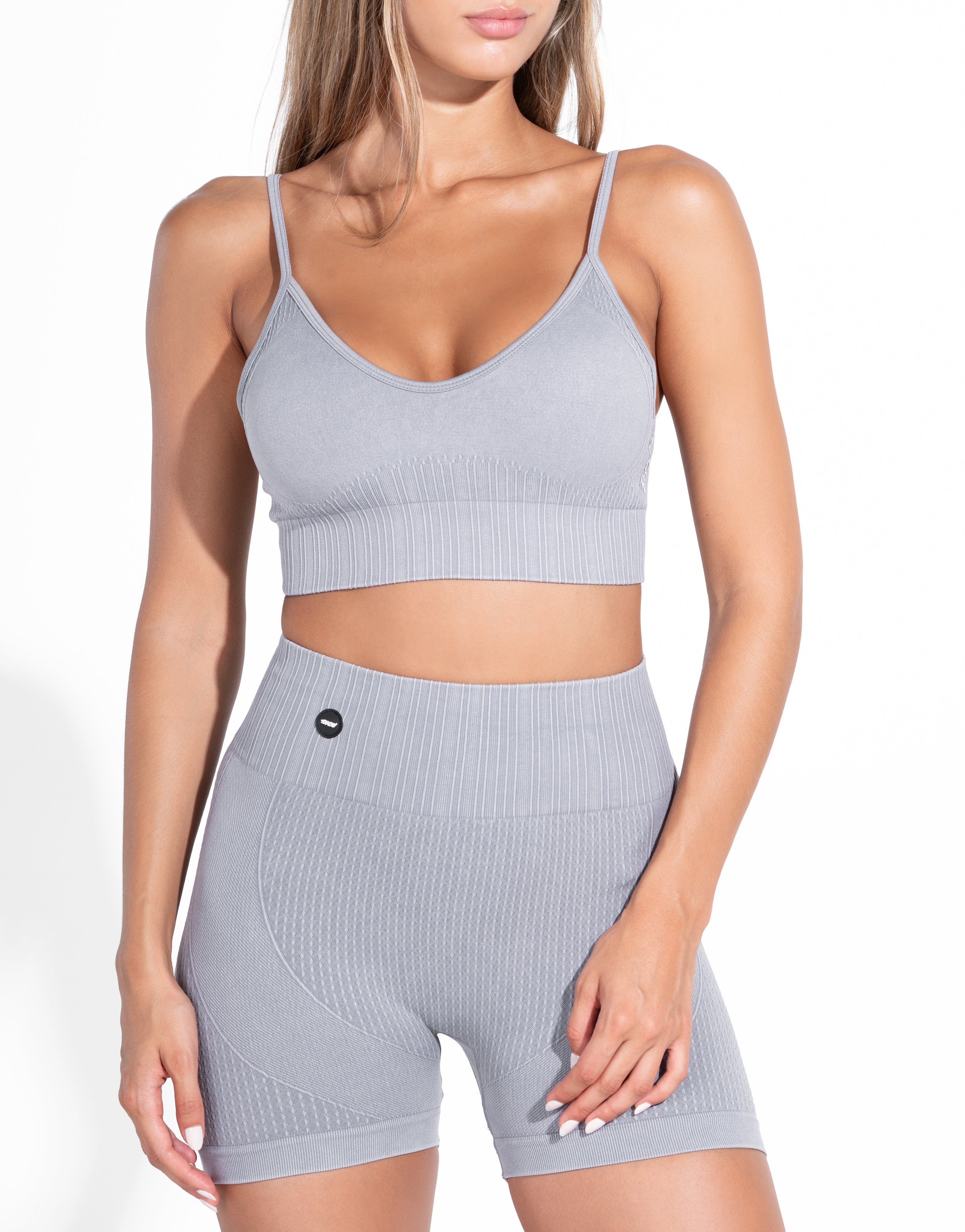 TIE GREY TOP SEAMLESS