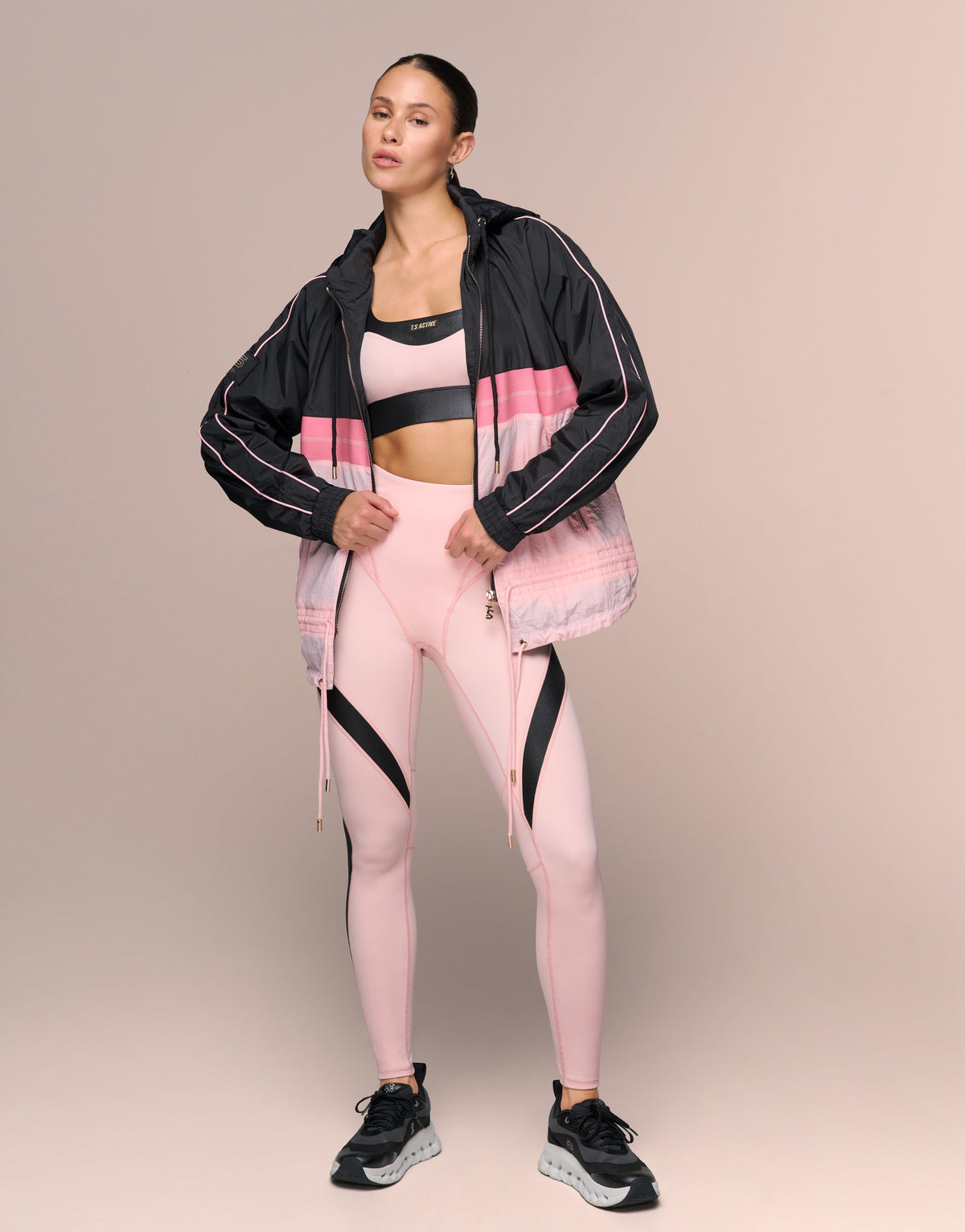BARRE ROSE TOP