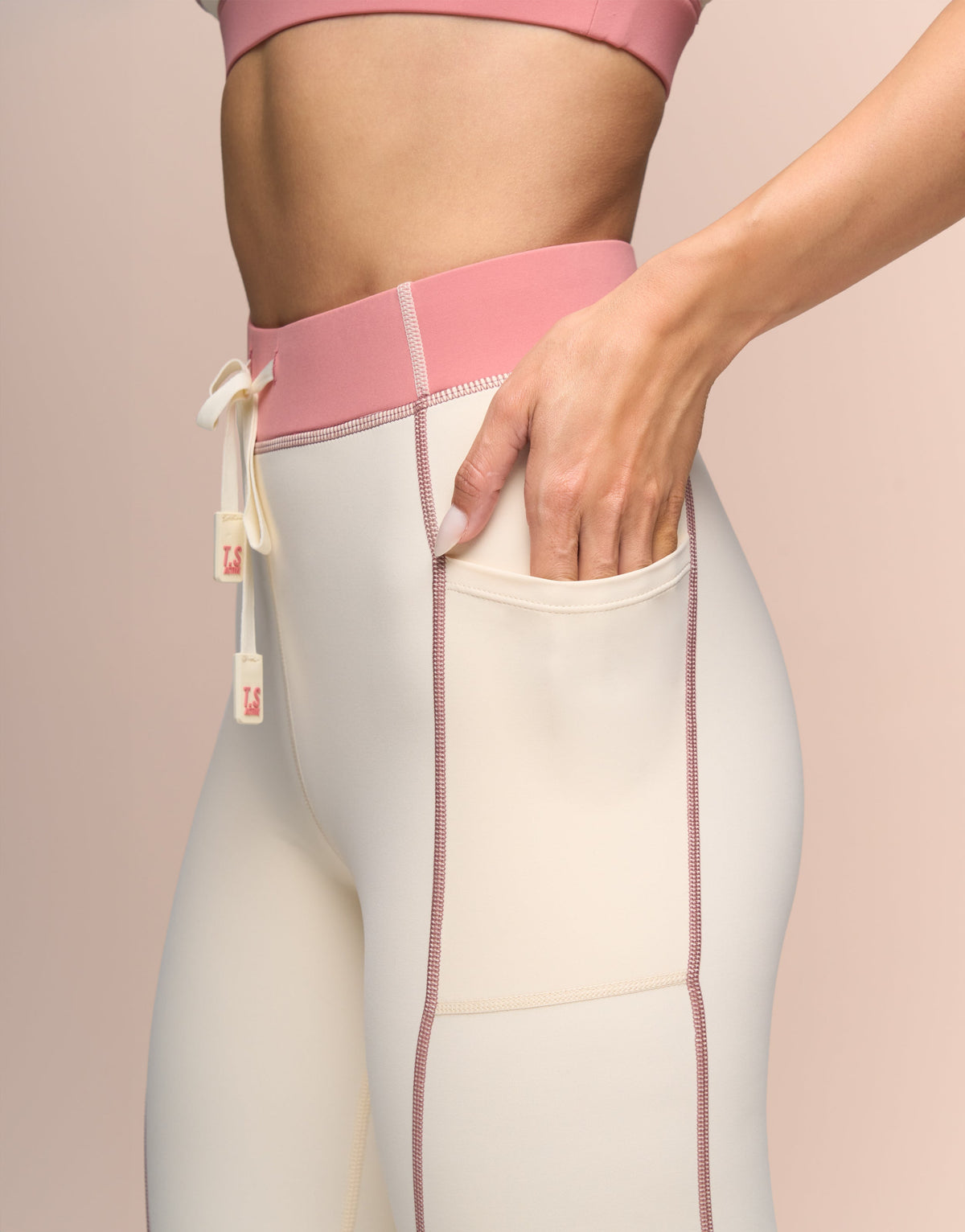 BÉISBOL BEIGE LEGGING