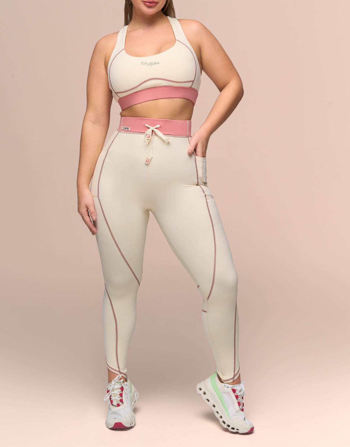 BÉISBOL BEIGE LEGGING