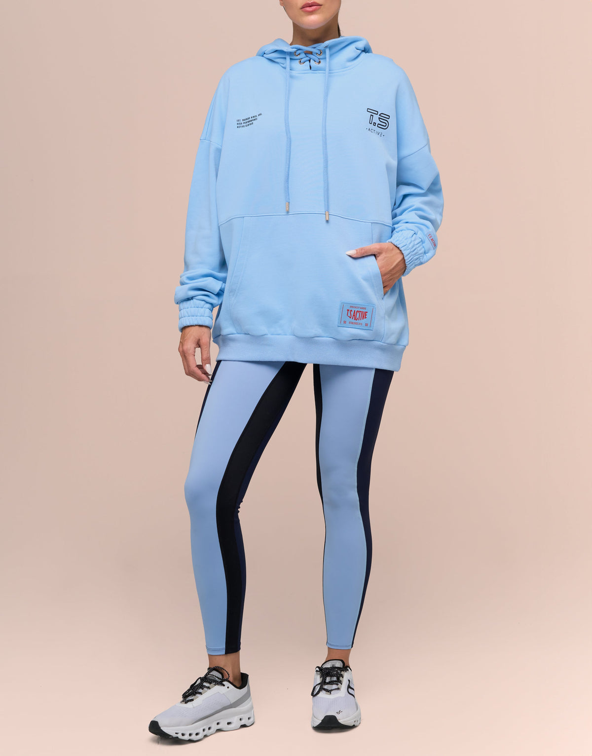 BOXING BABY BLUE HOODIE