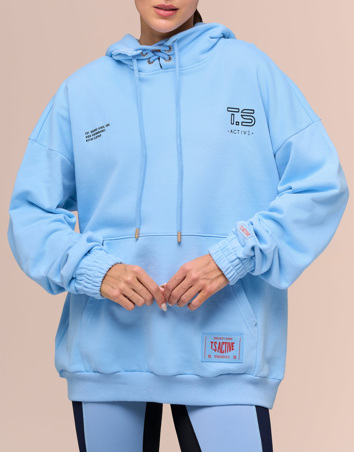 BOXING BABY BLUE HOODIE