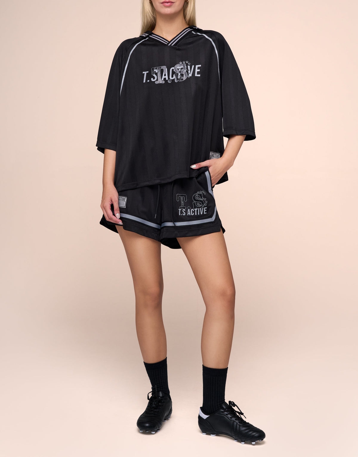 CHAMPION BLACK SHORT