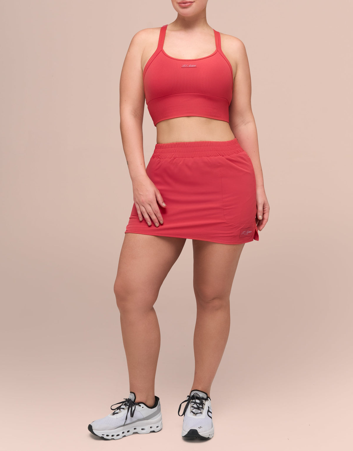 SPRING CORAL SKIRT