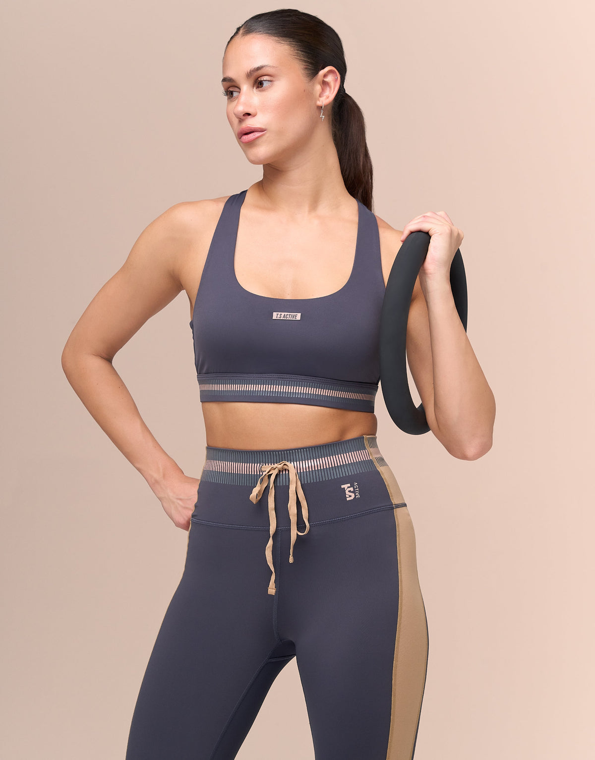 WILD PITCH DARK GREY TOP