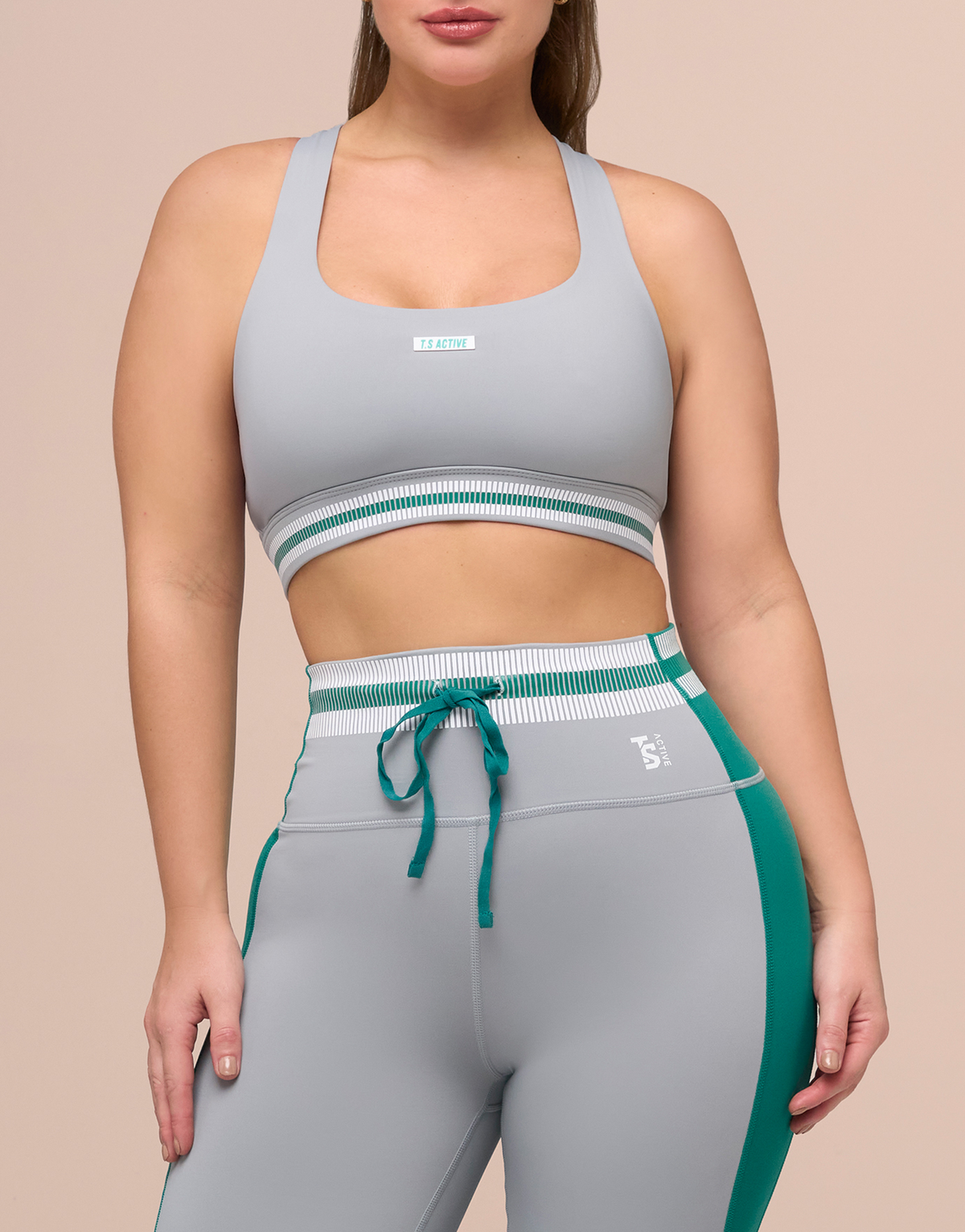 WILD PITCH GREY TOP