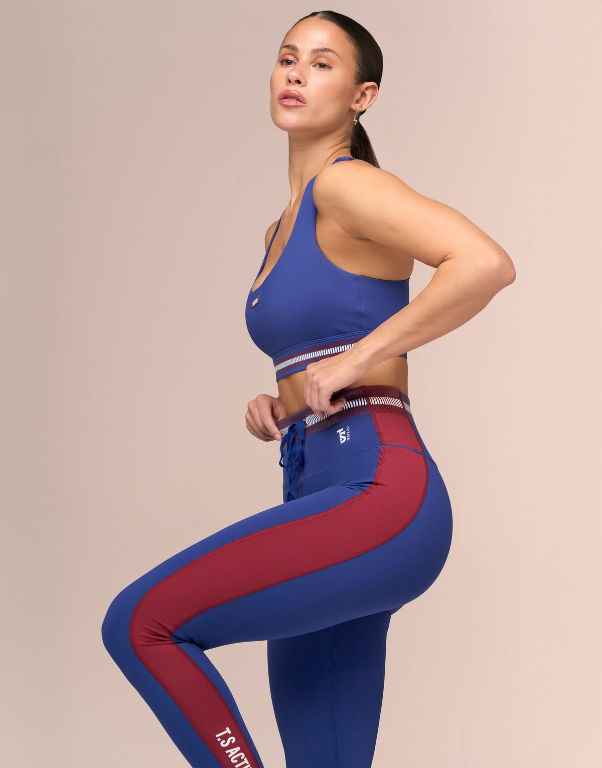 WILD PITCH NAVY TOP