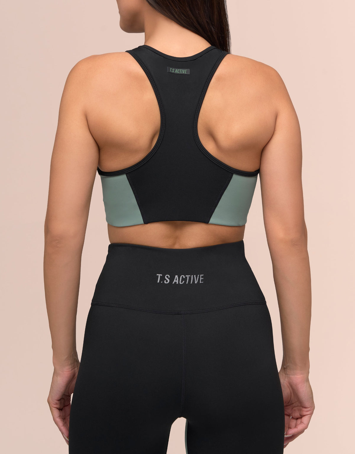ZIPPED ARMY TOP