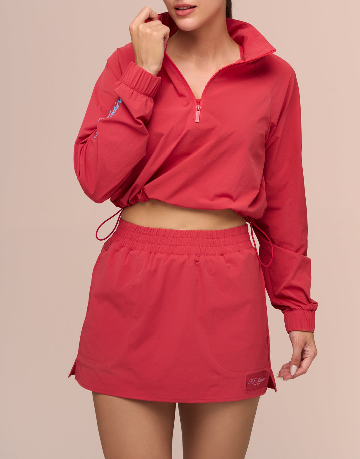 SPRING CORAL HOODIE