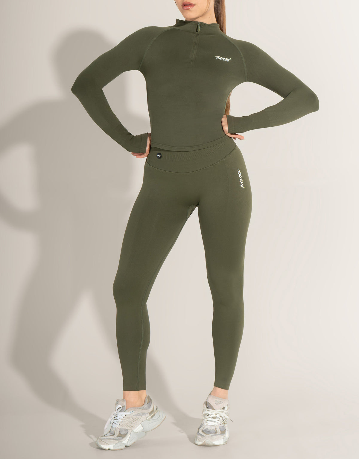 SPARK GREEN TOP SEAMLESS