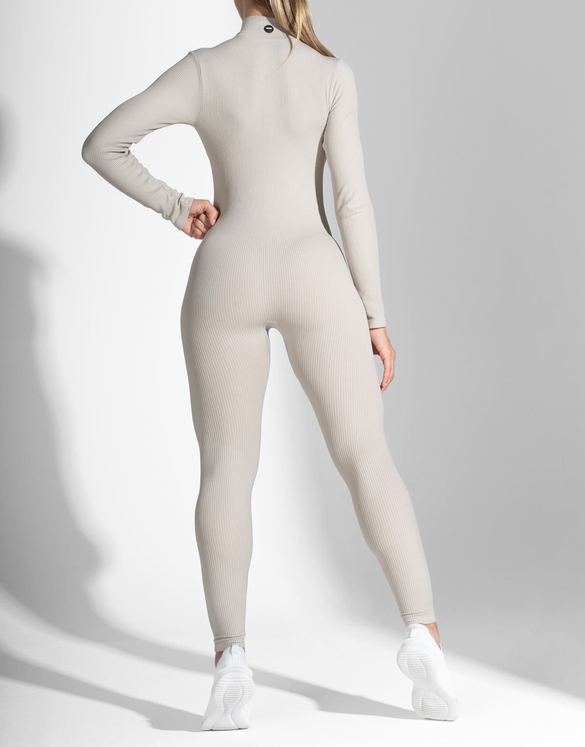GREY CATSUIT SEAMLESS