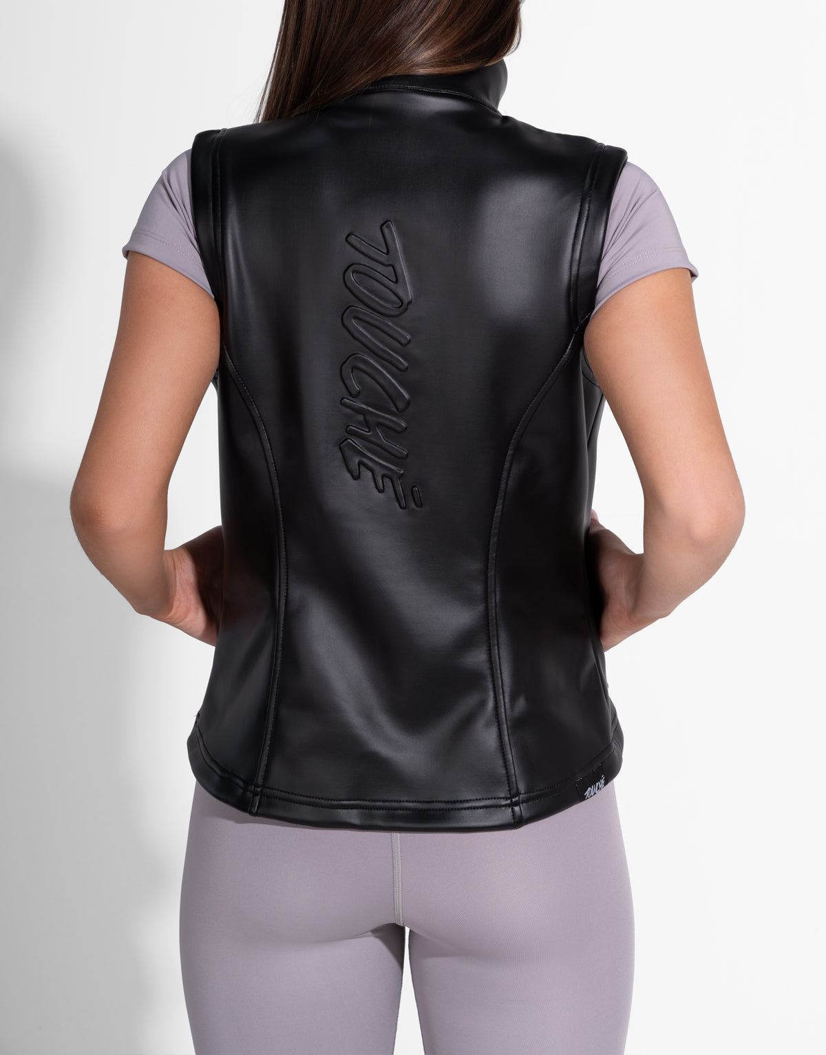 BLACK RUN VEST